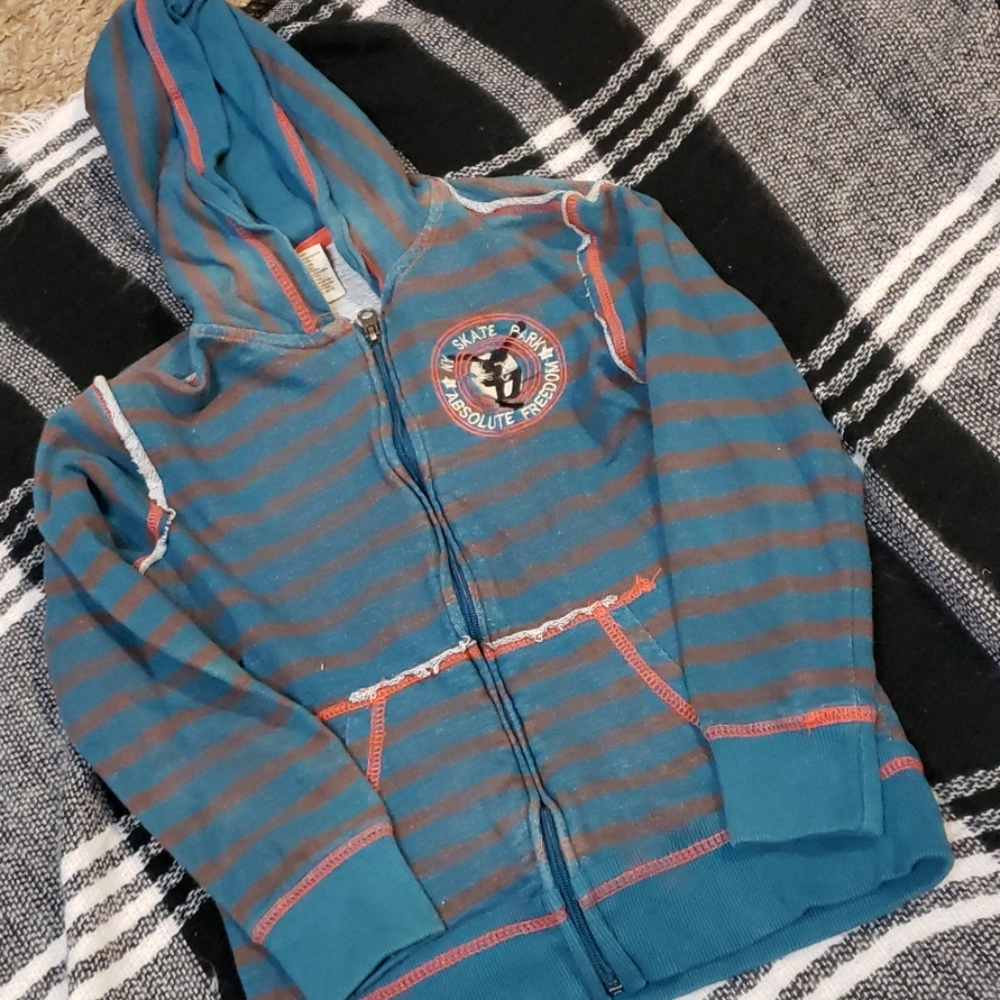 Boys zip up hoodie